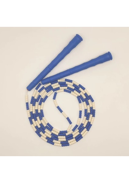 2.6m Mavi Stil Renkli 10FT 300CM Boncuklu Atlama Ipi Yetişkin Çocuklar Için Çift Atlama Için Özel Yapılmış (Yurt Dışından)