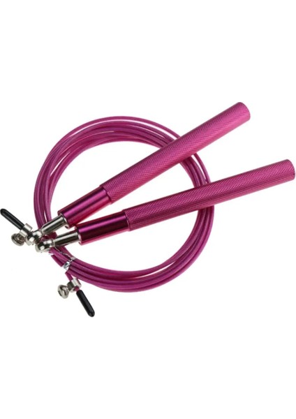 Pembe Tarzı Alüminyum Saplı Çelik Tel Atlama Ipi Rulman Ip Atlama Ipi Çelik Tel Açık Fitness Vücut Geliştirme Ekipmanları Atlama Ipi (Yurt Dışından)