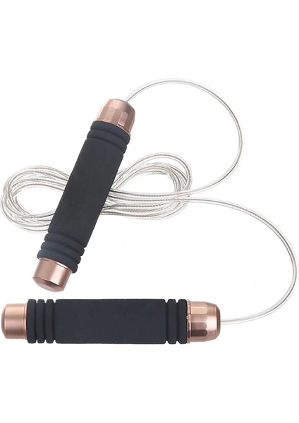 SIYAH-350G Tarzı Hız Atlama Ipi Crossfit Profesyonel Erkek Kadın Spor Salonu Pvc Ip Atlama Ipi Ayarlanabilir Fitness Ekipmanları Kas Boks Eğitimi (Yurt Dışından)