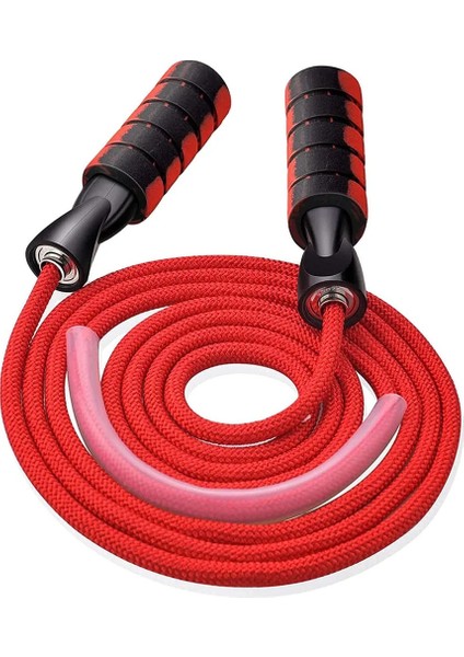 Kırmızı Stil Atlama Ipi Rulman Hız Ip Atlama Ipi Kolları Çocuklar Için Ip Atlama Ipleri Kadın Erkek Kapalı Açık Egzersiz Aerobik Egzersiz (Yurt Dışından)