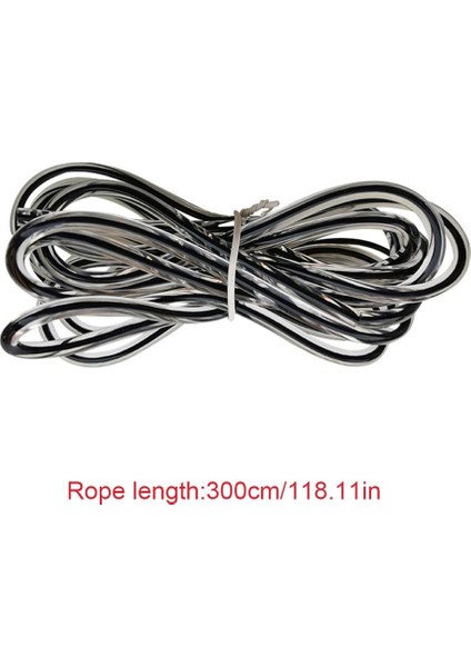 Siyah Stil Açık Atlama Ipi Değiştirme Tel Kablo Hızı (5mm) Ip Atlama Için 9.2ft Kaplamalı Kablo (Yurt Dışından) modelleri