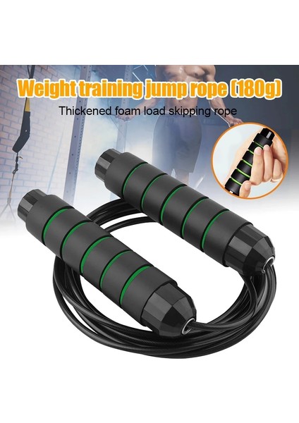 Siyah Stil Ağır Ağırlıklı Atlama Ipi Katı Pvc Alet Boks Eğitimi Fitness ASD88 Için Ter Geçirmez (Yurt Dışından) fiyatları