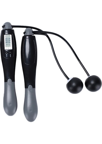 Top Tarzı ile Gri Sayaçlı Akülü Atlama Ipleri Dijital Atlama Akıllı Atlama Ipi 4 Modlu Fitness Vücut Geliştirme Fitness Için Egzersiz Ipi (Yurt Dışından)