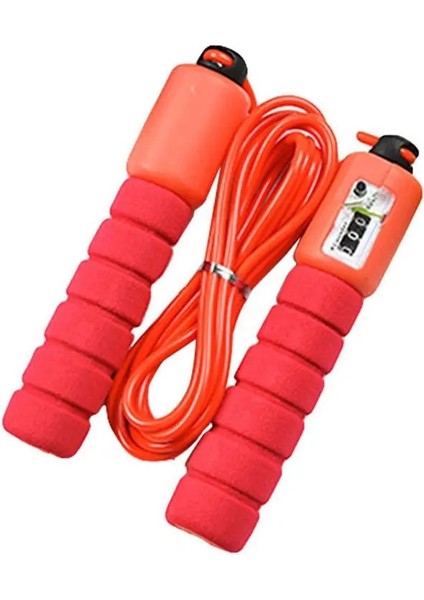 Kırmızı Stil 2.9 M Elektronik Otomatik Hız Sayacı ile Atlama Ipi Ayarlanabilir Atlama Ipi Tel Egzersiz Egzersiz Ekipmanları Spor Salonu Aksesuarları (Yurt Dışından)