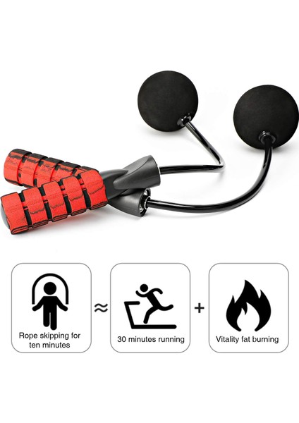 Açık Gri Tarzı Atlama Ipi Eğitimi Ipsiz Ip Atlama Ipi Fitness Ayarlanabilir Ağırlıklı Akülü Atlama Ipi Erkekler Kadınlar Çocuklar Için (Yurt Dışından) fırsatları