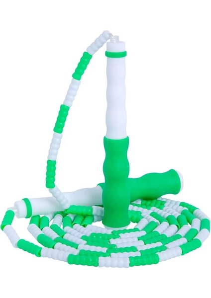 Pembe Tarzı Yaratıcı Yumuşak Bambu Boncuk Ip Atlama Ipi Naylon Atlama Ipi Yetişkin Çocuklar Için Kapalı Spor Egzersiz Fitness Eğitim Ekipmanları Tutmak (Yurt Dışından) fırsatları