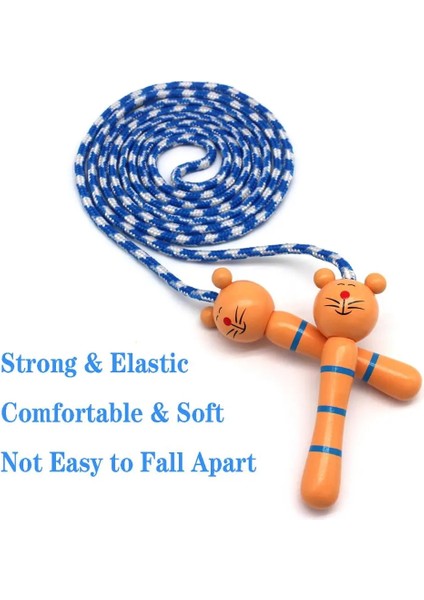 Fare Stili Çocuklar Ip Atlama Ipi Ahşap Saplı Güzel Çizgi Film Ip Atlama Ipi Spor Vücut Geliştirme Incelik (Yurt Dışından) fiyatları