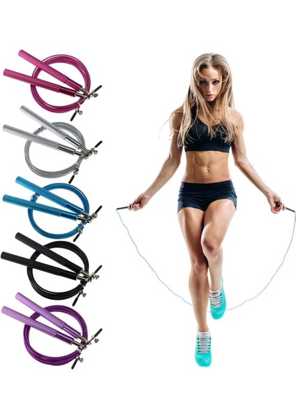 Siyah Stil Alüminyum Saplı Çelik Tel Atlama Ipi Rulman Ip Atlama Ipi Çelik Tel Açık Fitness Vücut Geliştirme Ekipmanları Atlama Ipi (Yurt Dışından) fiyatları