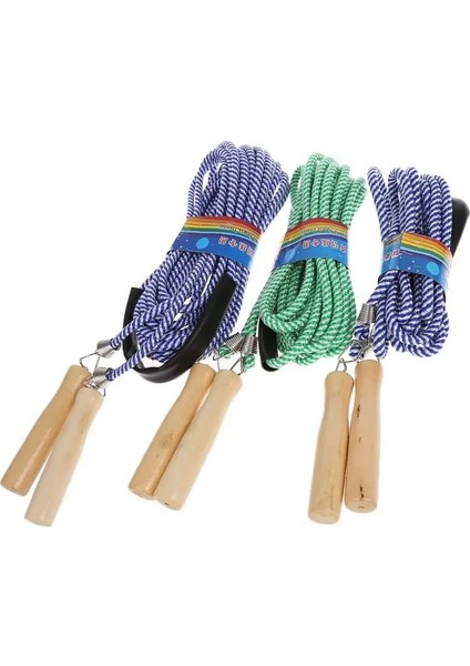 7m Tarzı Sıcak Atlama Ipi Ahşap Saplı Atlama Spor Salonu Okul Grubu Çok Kişi Ip Atlama Fitness Ekipmanları (Yurt Dışından) fiyatları