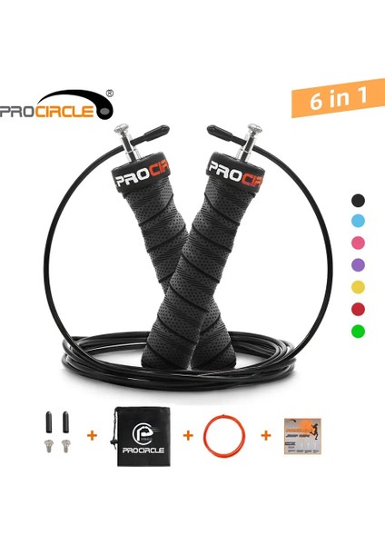 Kara-Çift Delik Stili Crossfit Atlama Ipi Hız ve Ağırlıklı Ip Atlama Ipleri Ayarlanabilir Tel Ip Atlama Ipi Ekstra Kablolu Bilyalı Rulmanlar Kaymaz Sap (Yurt Dışından) fiyatları