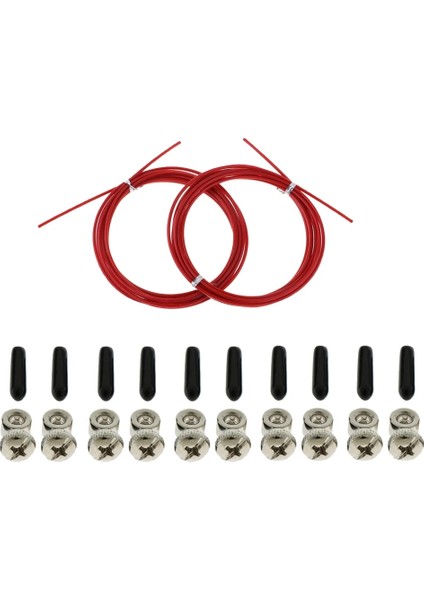 Kırmızı Stil 10FT Yedek Kablo Dayanıklı Ağırlıklı Ip Ip Vidaları Sonu (Yurt Dışından)
