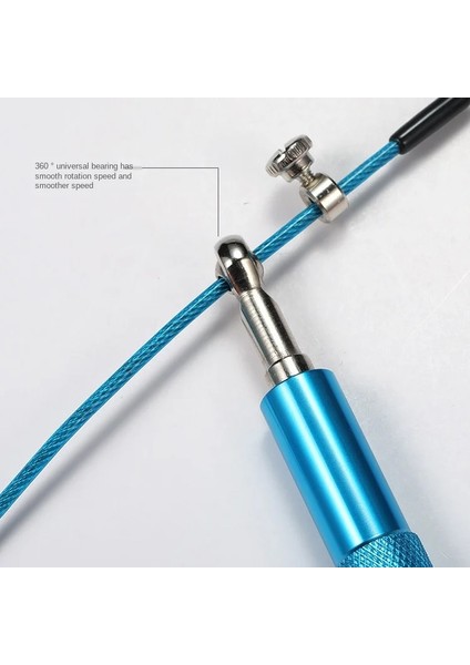 Mavi Stil Hız Atlama Ipi Ayarlanabilir Spor Atlama Ipleri Egzersiz Egzersiz Boks Mma Eğitim Crossfit Spor Salonu Ekipmanları Ev Unisex Için (Yurt Dışından) indirimleri