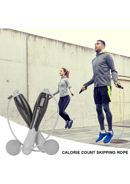 H Stili Sıcak Akülü Atlama Ipleri Akıllı Elektronik Dijital Kablosuz Atlama Ipi Kalori Tüketimi Fitness Vücut Geliştirme Ip Atlama Ipi (Yurt Dışından) fiyatları