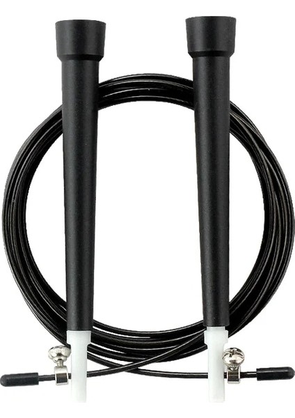 3201 Siyah Stil Crossfit Hız Atlama Ipi Profesyonel Atlama Ipi Mma Boks Spor Için Taşıma Çantası Yedek Kablo ile Egzersiz Eğitimini Atla (Yurt Dışından)