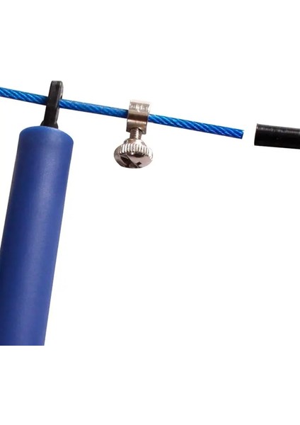 Mavi Stil 3 Metre Çelik Tel Atlama Atlama Ayarlanabilir Atlama Ipi Fitness Ekipmanları Egzersiz Egzersiz Kapalı Spor Salonu Açık Atlama Ipi (Yurt Dışından) fırsatları