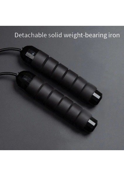 Siyah Mavi Tarzı Çelik Tel Aerobik Egzersiz Atlama Ipi Kaymaz Saplı Anti-Sarma Spor Fitness Egzersiz Sağlıklı Spor Aracı (Yurt Dışından) fiyatları