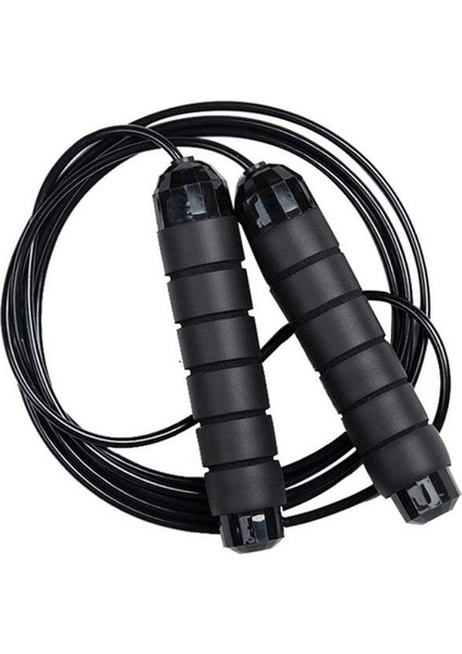 Siyah Mavi Tarzı Çelik Tel Aerobik Egzersiz Atlama Ipi Kaymaz Saplı Anti-Sarma Spor Fitness Egzersiz Sağlıklı Spor Aracı (Yurt Dışından) fırsatları