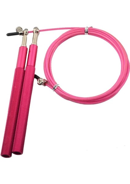 Pembe. Stil Hız Atlama Ipi Crossfit Profesyonel Erkek Kadın Spor Salonu Kablo Çelik Tel Rulman Atlama Ipi Ayarlanabilir Spor Atlama Ipleri (Yurt Dışından)