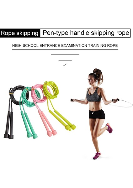 Floresan Yeşil Tarzı Hız Atlama Ipi Profesyonel Erkek Kadın Spor Salonu Pvc Ip Atlama Ipi Ayarlanabilir Kilo Kaybetmek Ev Salonu Egzersiz Egzersiz Eğitim Ekipmanları (Yurt Dışından) fırsatları