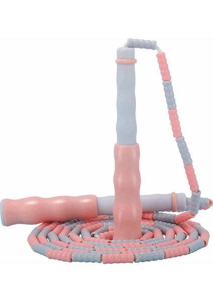 Pembe Tarzı Ayarlanabilir Ip Atlama Ipi Boncuklu Ip Atlama Plastik Boncuklu Parçalı Esnek Ip Atlama Ipi Spor Egzersiz Aerobik Egzersiz Ipi (Yurt Dışından) fiyatları