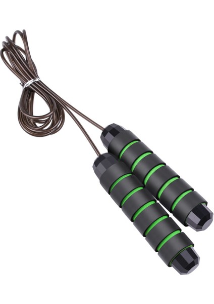 Yeşil Stil Ip Atlama Ipi Hız Ağırlıklı Ip Atlama Ipi Egzersiz Eğitim Dişli Ayarlanabilir Çelik Tel Ev Gym Fitness Boks Ekipmanları (Yurt Dışından)