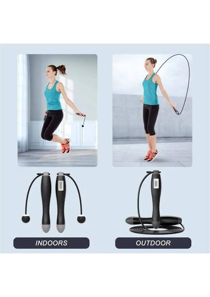 Akülü Top Stili Mkeps Atlama Ipi Sayaç ile Atlama Ayarlanabilir Dijital Sayma Atlama Ipi Fitness Crossfit Egzersiz Egzersiz Salonu (Yurt Dışından) fırsatları