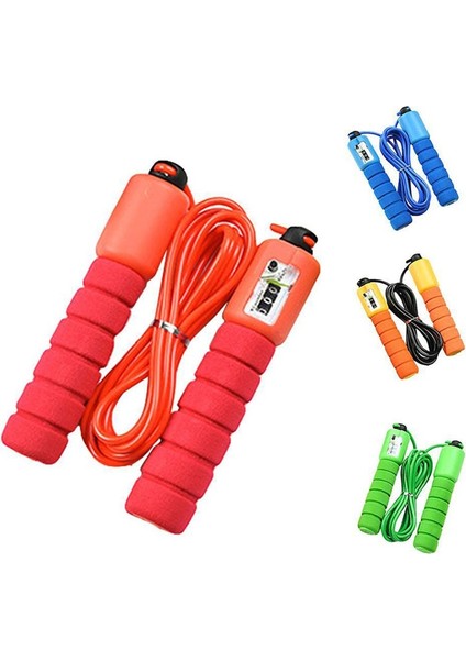 Turuncu Tarzı 2.9 M Elektronik Otomatik Hız Sayacı ile Atlama Ipi Ayarlanabilir Atlama Ipi Tel Egzersiz Egzersiz Ekipmanları Spor Salonu Aksesuarları (Yurt Dışından) fiyatları