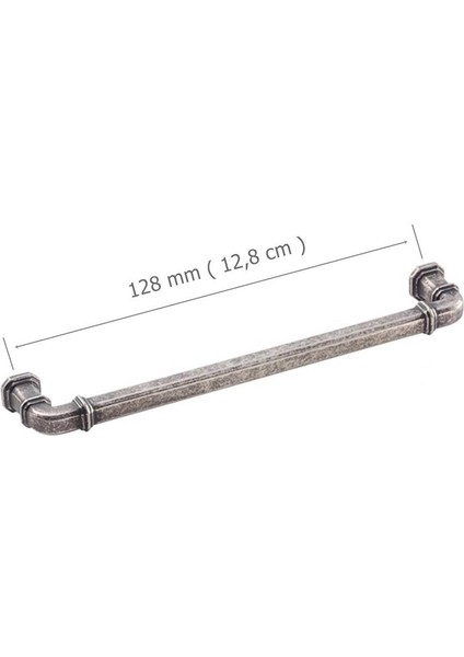 5 Adet Doğanlar Gusto 128 mm Mobilya Kulp Antik Gümüş fiyatları