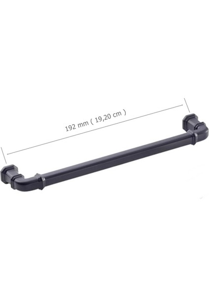 5 Adet Doğanlar Gusto 192 mm Mobilya Kulp Mat Siyah