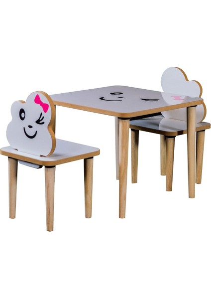Tekno Trust Çocuk Masa Sandalye Takımı Aktivite Masası Çocuk Oyun Masası Çalışma Masası Çocuk Sandalyesi fırsatları