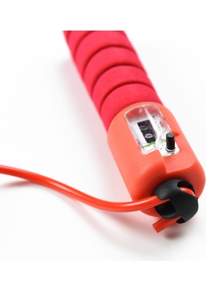 Mavi Stil 2.9m Ayarlanabilir Profesyonel Sünger Atlama Ipi Elektronik Sayaçlı Hızlı Hızlı Sayma Ip Atlama Ipi Egzersiz Ekipmanları (Yurt Dışından)