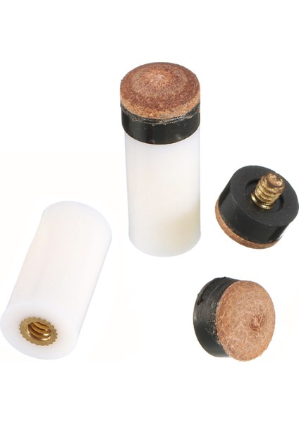 5 Adet Bilardo Değiştirme Seti Pool Cue Tmm Havuz Bilardo Bilardo Istakası Yüksükler Snooker Için 5x Vidalı Ipuçları Sıcak Satış (Yurt Dışından)