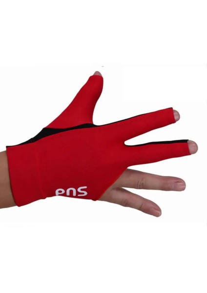Kırmızı Sağ Stil Pns Bilardo Eldivenleri Havuz Eldivenleri Snooker Eldiven Sol Sağ El Bilardo Üç Parmak Eldiven Profesyonel Dayanıklı Havuz Cue Eldiven (Yurt Dışından)
