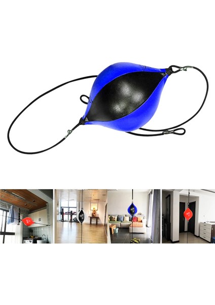 Siyah Beyaz Tarzı Li Pu Deri Boks Boks Torbası Armut Boks Torbası Şişme Boks Hız Çantası Çift Uçlu Eğitim Refleks Hız Topları (Yurt Dışından) fiyatları