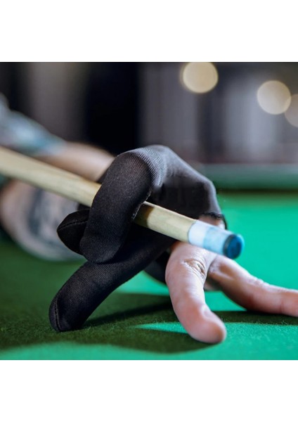 Siyah Stil -Parmak Lycra Nakış Snooker Bilardo Eldivenleri Sol El Açık Havuz Cue Eldiven Erkekler Kadınlar Için Unisex Fitness Sporları (Yurt Dışından) fiyatları