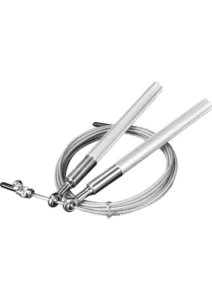 Gümüş Tarzı Ip Atlama Ipi Egzersiz Fitness Ayarlanabilir Yüksek Hızlı Çelik Atlama Ipi Çift Rulman Spor Atlama Ipi Ev Spor Salonu Egzersiz Ekipmanları (Yurt Dışından)