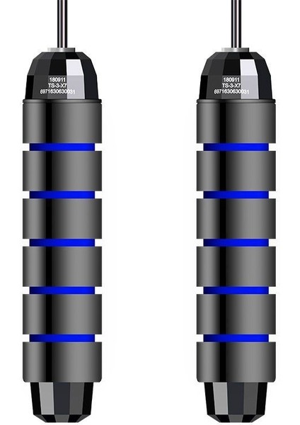 Siyah Mavi Stil Rulmanlı Atlama Ipi Dolaşmayan Ip Atlama Ipi Ayarlanabilir Ip Atlama Ipi Hız Crossfit Cuerda Para Saltar Ekipmanları Ip Atlama (Yurt Dışından)