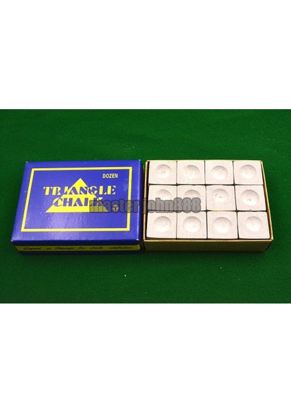 Gri Tarzı Açık Yeşilmavikırmızıgri Havuz Bilardosu Snooker Kutusu Ubes Tebeşir (Yurt Dışından)