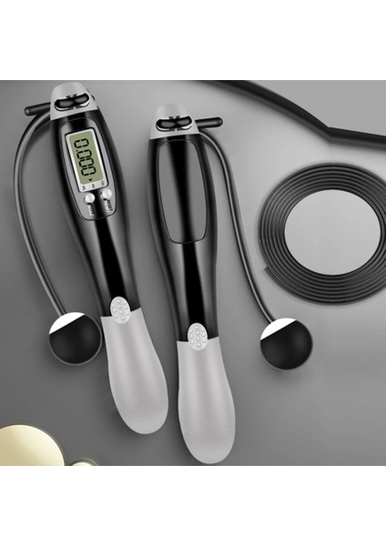 Açık Sarı Stil Atlama Ipi Elektronik Sayma Ip Atlama Ipi Gym Fitness Ip Atlama LCD Ekranlı Akıllı Ip Atlama Ip Atlama Spor Atlama Ipi (Yurt Dışından) fiyatları