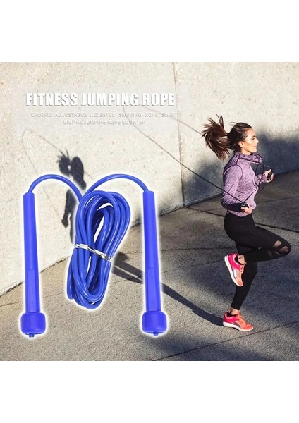 Bir Stil Hız Atlama Ipi Profesyonel Erkek Kadın Spor Salonu Pvc Ip Atlama Ipi Ayarlanabilir Fitness Egzersiz Ekipmanları Kas Boks Eğitimi (Yurt Dışından) modelleri