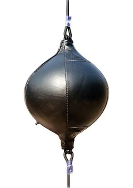 Siyah Stil Pu Asılı Boks Topu Armut Boks Torbası Fitness Spor Ekipmanları Eğitimi Yetişkinler Şişme Refleks Hız Topları (Yurt Dışından)