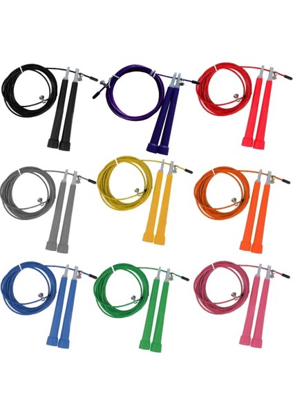 Mavi Stil 3m Çelik Tel Atlama Atlama Ayarlanabilir Atlama Ipi Crossfit Fitness Ekipmanları Egzersiz Egzersizi (Yurt Dışından) fiyatları