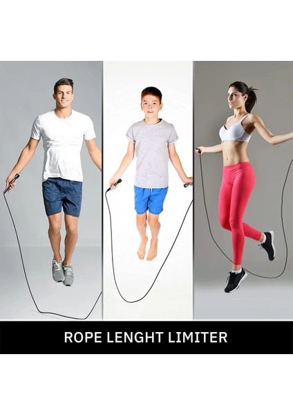 Sarı Stil Fitness ve Egzersiz Için Hafif Ip Atlama Ipi - Plastik Saplı Ayarlanabilir Ip Atlama Ipi - Dolaşmayan Ip Atlama Ipi 2.8m (Yurt Dışından) indirimleri