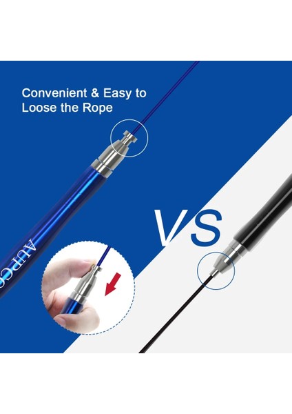 5 Yüzük Siyah Stil Crossfit Hız Atlama Ipi Profesyonel Atlama Ipi Mma Boks Spor Için Taşıma Çantası Yedek Kablo ile Egzersiz Eğitimini Atla (Yurt Dışından) fırsatları