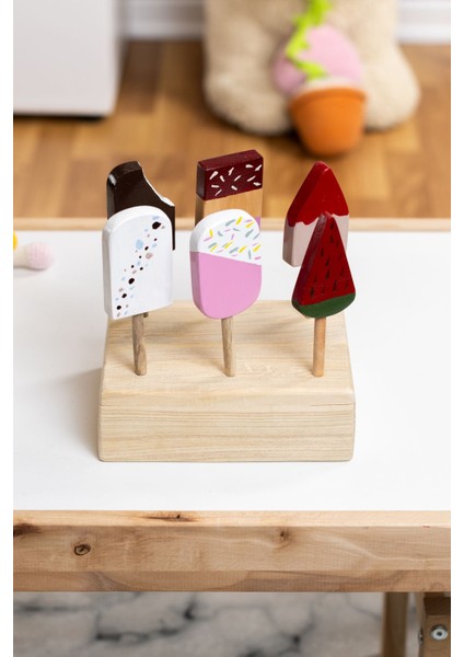 Ahşap Oyuncak Ice Cream