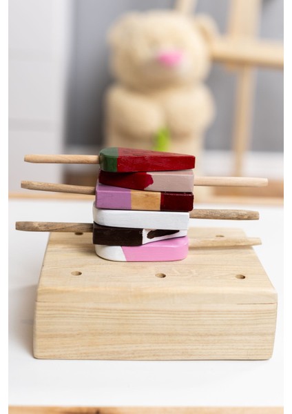 Ahşap Oyuncak Ice Cream