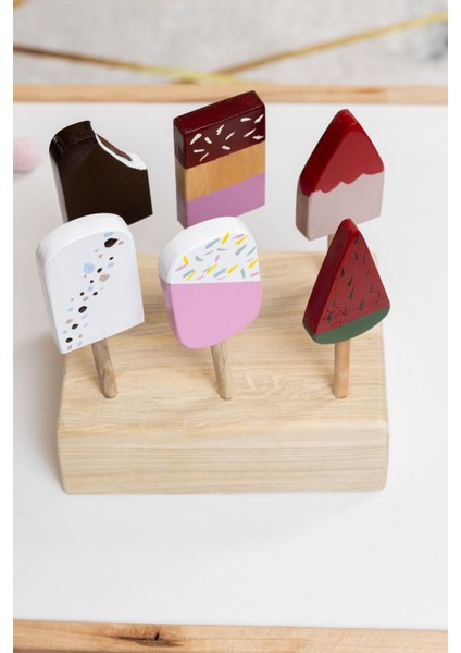 Ahşap Oyuncak Ice Cream