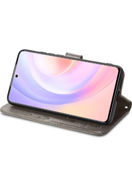 Huawei Onur 50SE Flip Kapak Kılıf Için Kılıf Zarif Iş Dört (Yurt Dışından) fiyatları