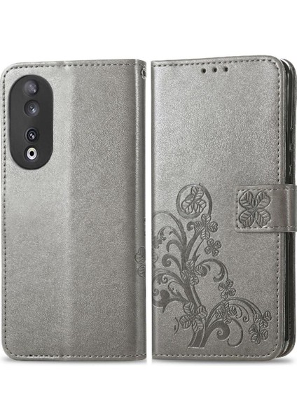 Huawei Onur Için Kılıf 90 5g Kısa Kayış Zarif Iş Dört Yaprak Kılıf (Yurt Dışından)