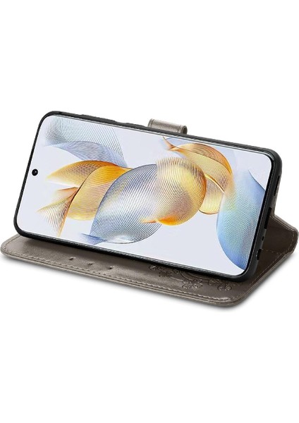 Huawei Onur Için Kılıf 90 5g Kısa Kayış Zarif Iş Dört Yaprak Kılıf (Yurt Dışından) modelleri